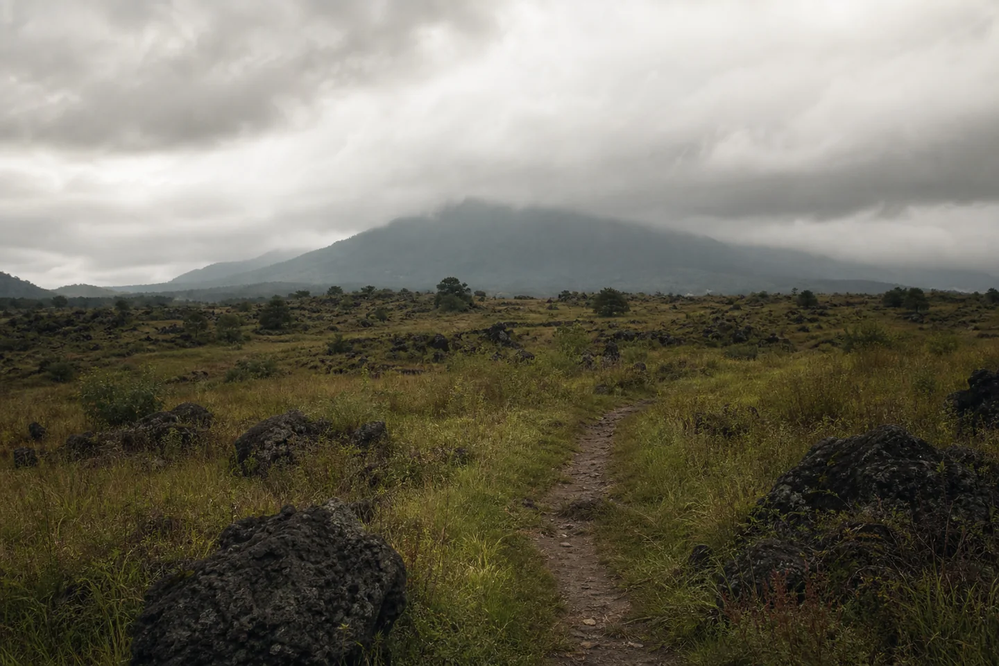 火山脚下