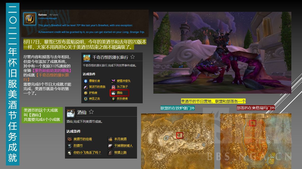 美酒节成就+任务 保姆级攻略